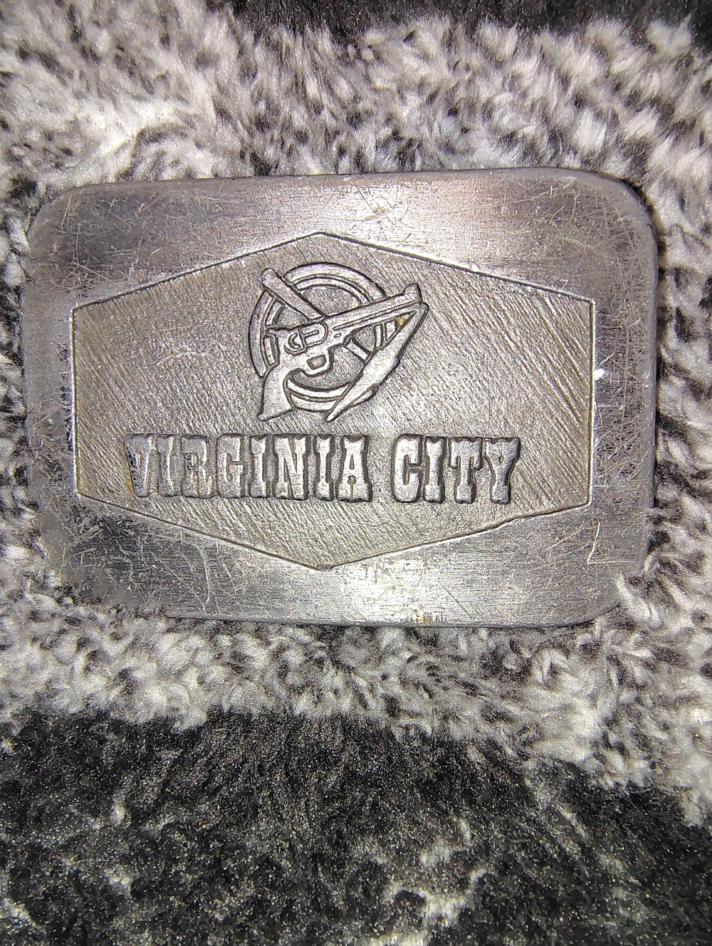 Virginia City Belt Buckle